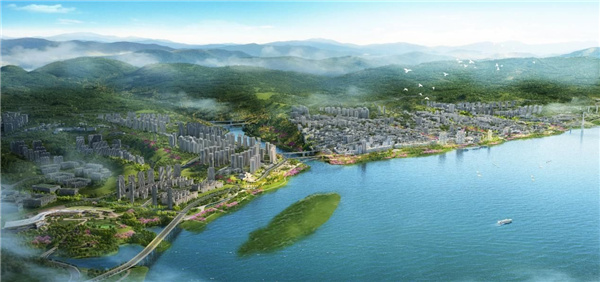 重庆市丰都县长江—龙河滨水空间城市设计
