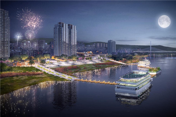 重庆市丰都县长江—龙河滨水空间城市设计