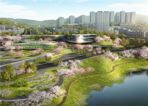 重庆市丰都县长江—龙河滨水空间城市设计