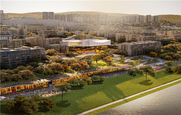 重庆市丰都县长江—龙河滨水空间城市设计