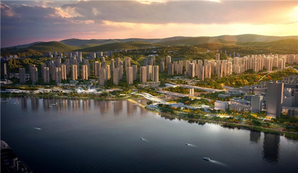 重庆市丰都县长江—龙河滨水空间城市设计