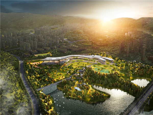 重庆市丰都县长江—龙河滨水空间城市设计